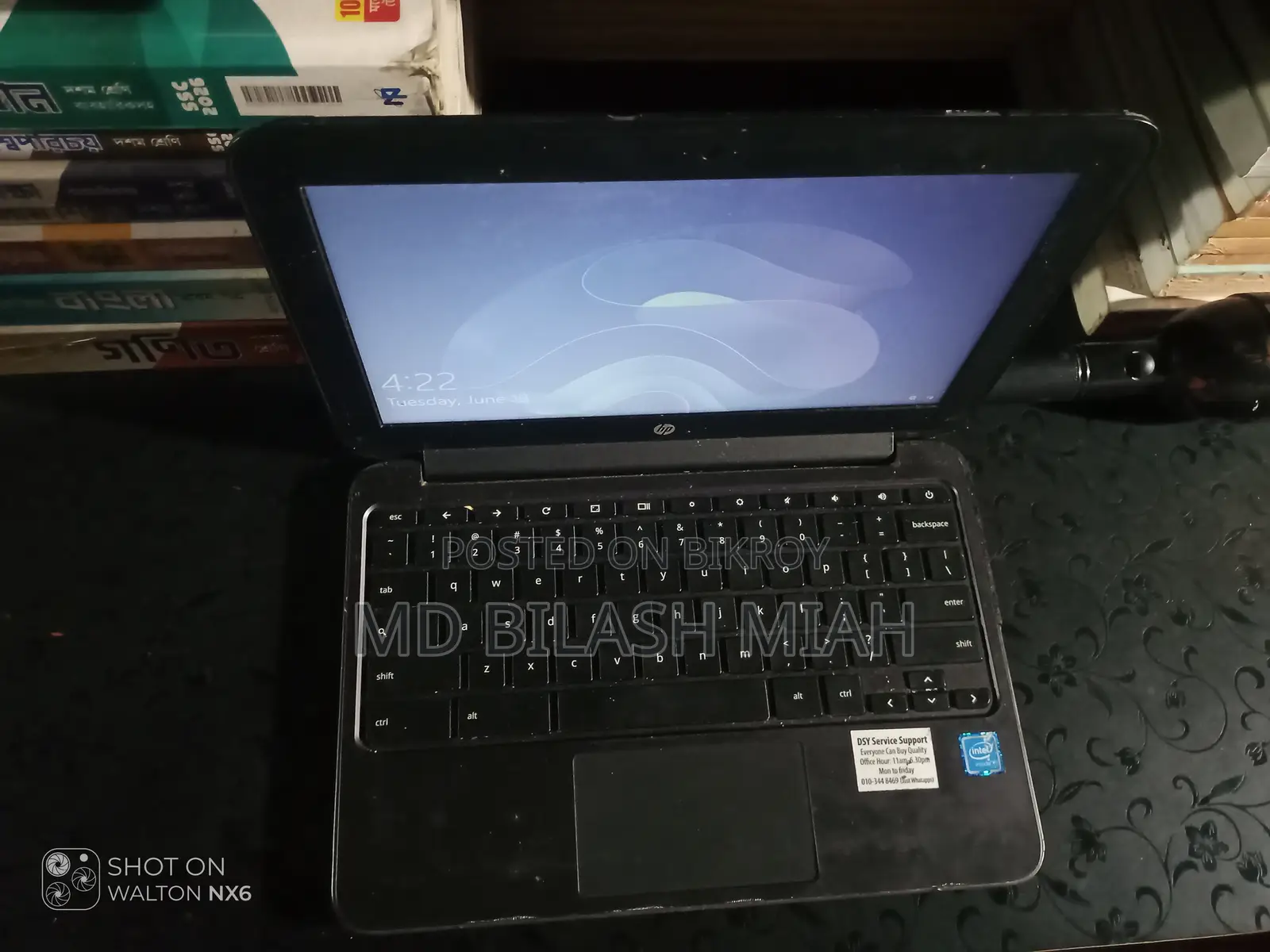 Laptop HP Chromebook 11 G5 4GB Intel Celeron HDD 256GB