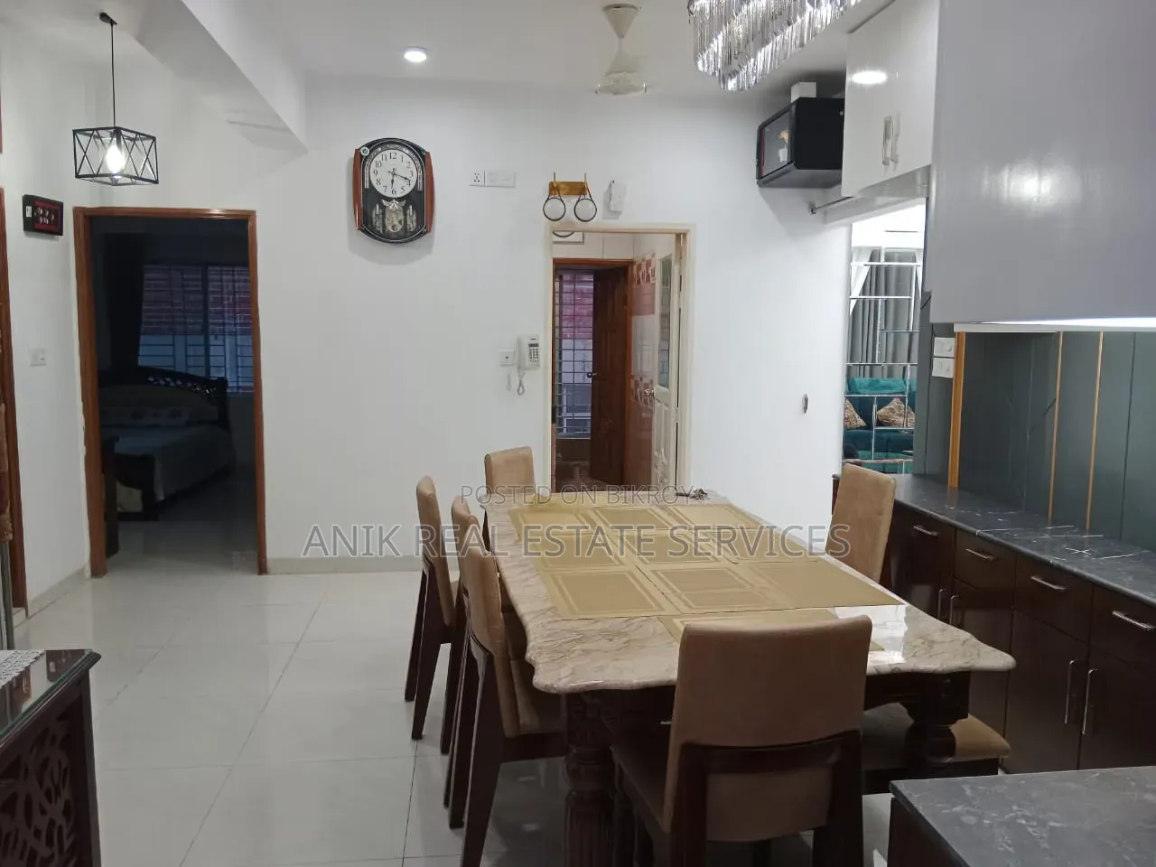 Furnished 3-bedroom Apartment in Anik Real Estate, Banani for Rent
