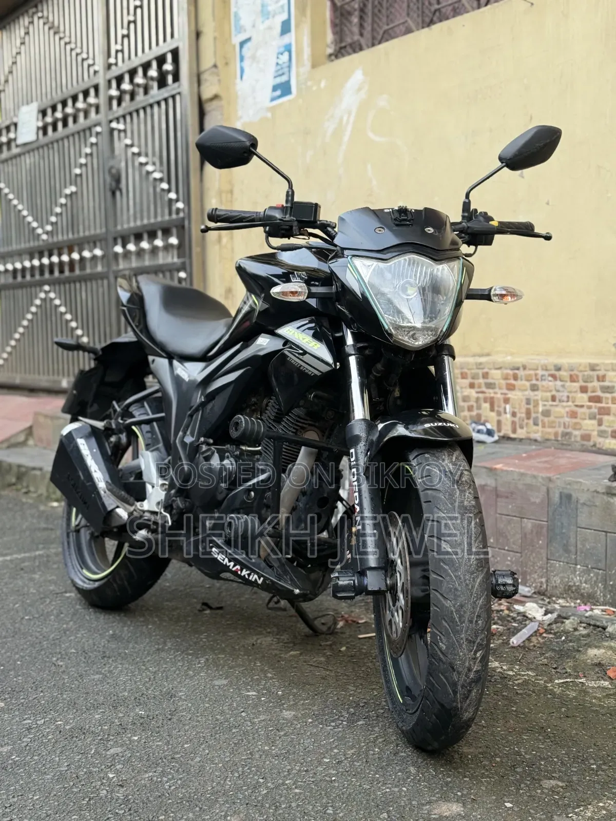 Suzuki Gixxer Monotone 2022 Black
