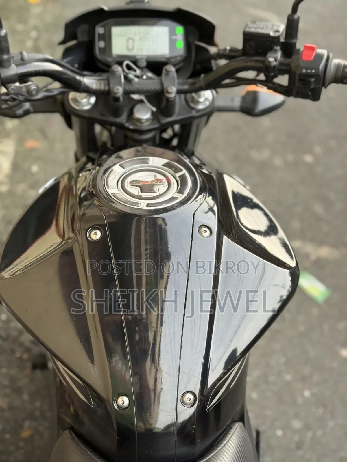 Suzuki Gixxer Monotone 2022 Black