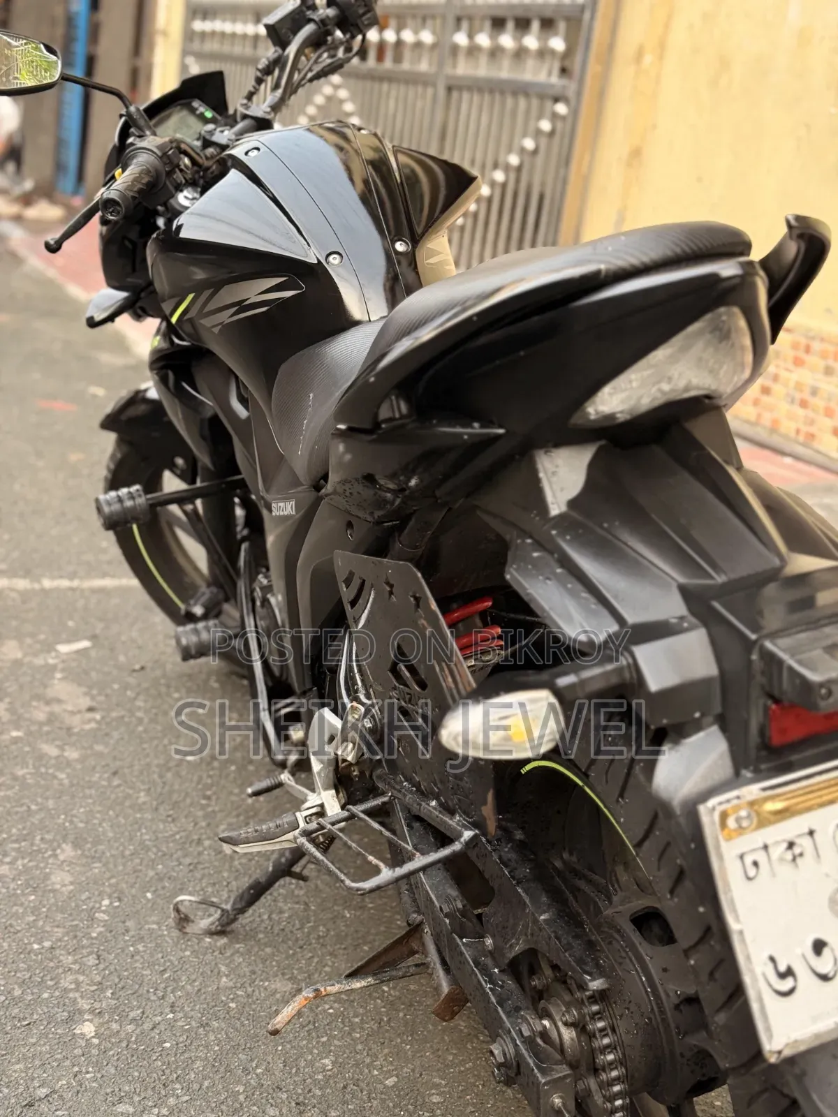Suzuki Gixxer Monotone 2022 Black