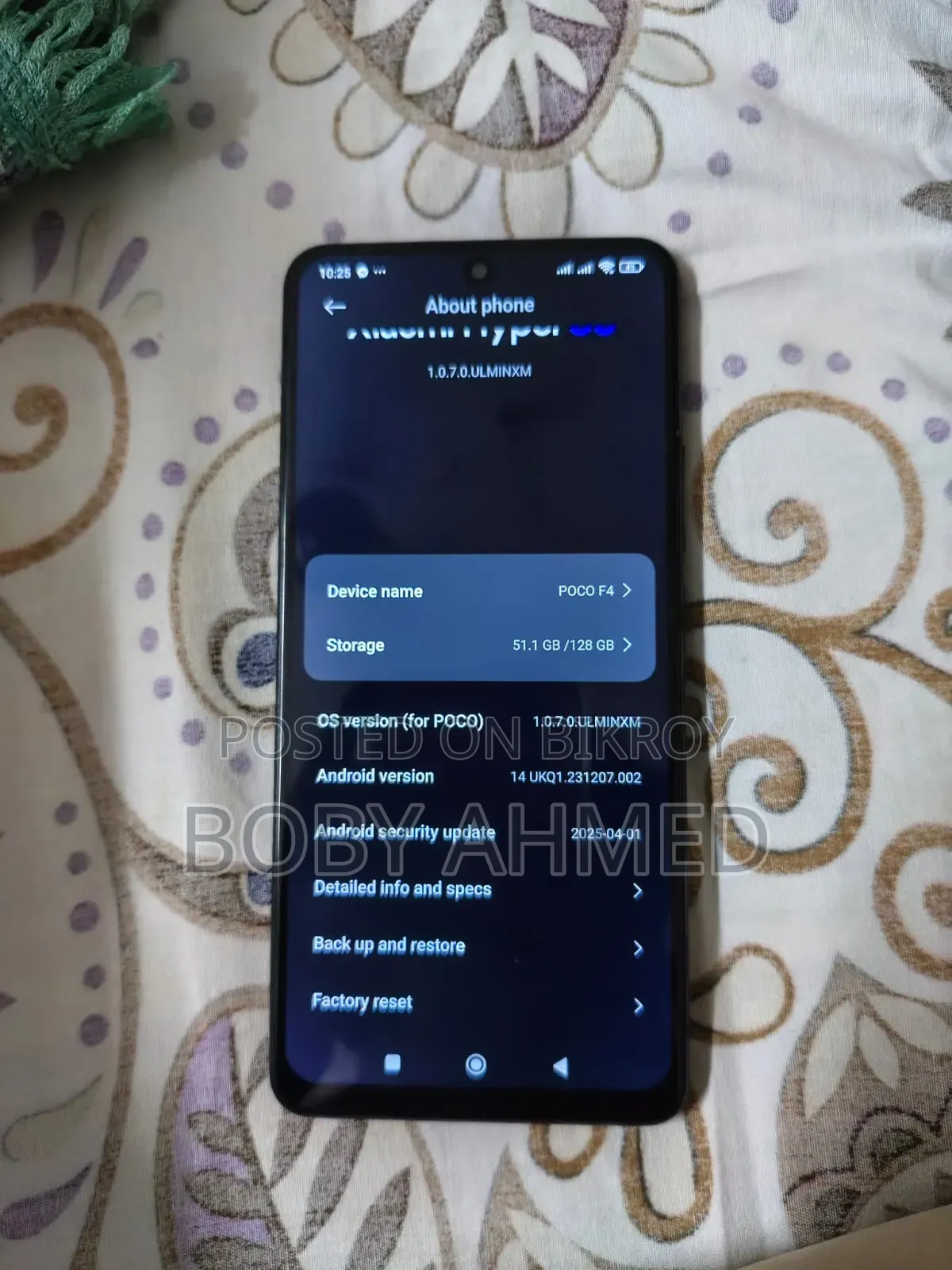 Xiaomi Poco F4 128 GB Black