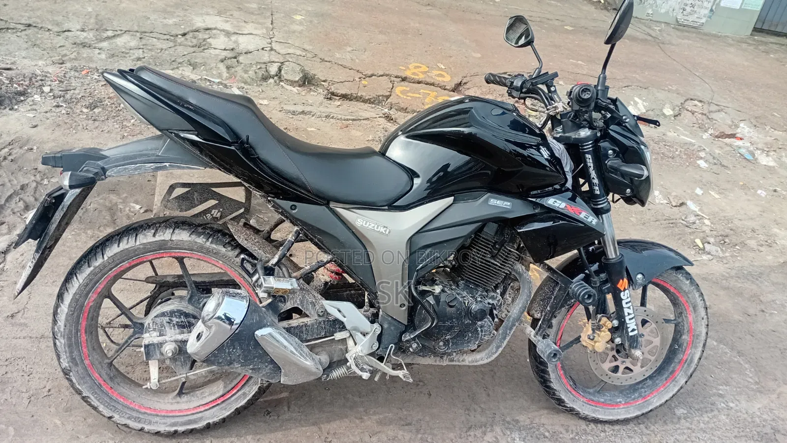 Suzuki Gixxer Monotone 2025 Black