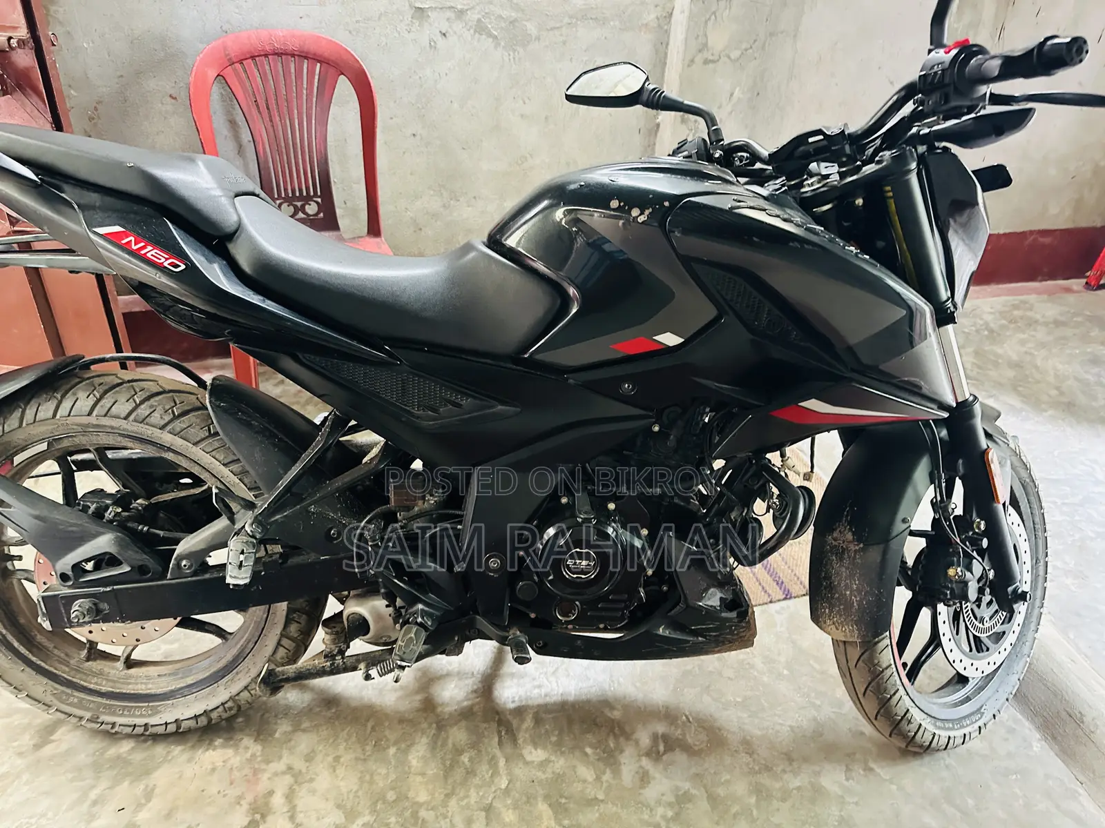 Bajaj Pulsar N160 2023 Black