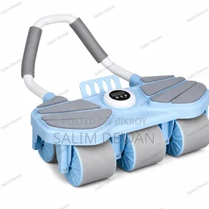 6 Wheel Automatic Rebound Ab Roller