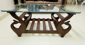 This sofa table is for sale