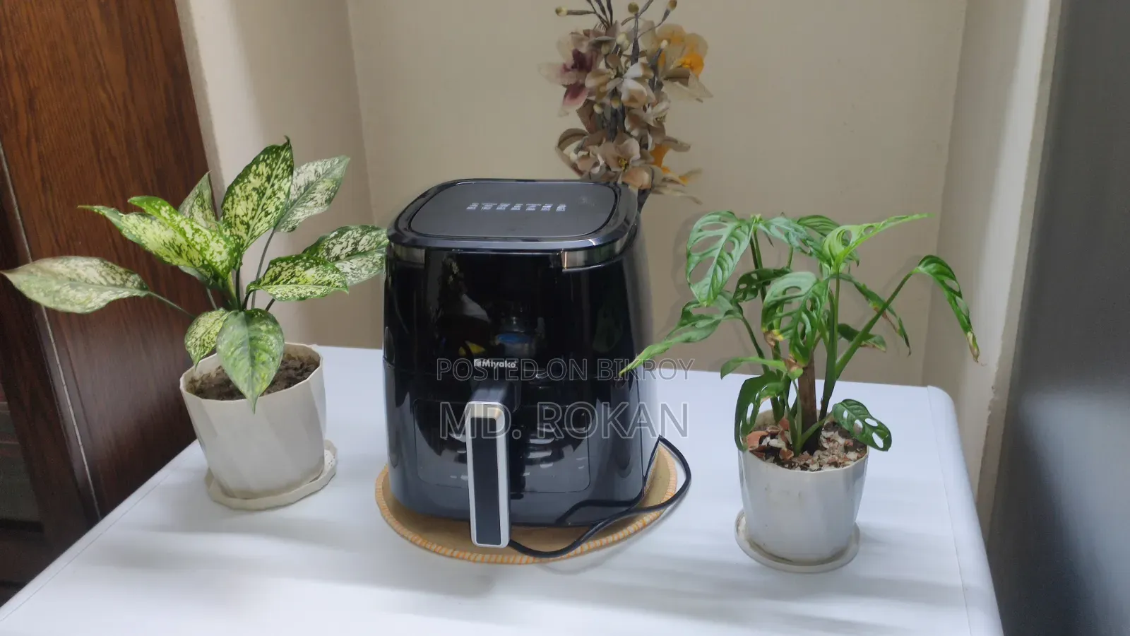 Miyako AF-6012 Digital Touch Control Panel Air Fryer