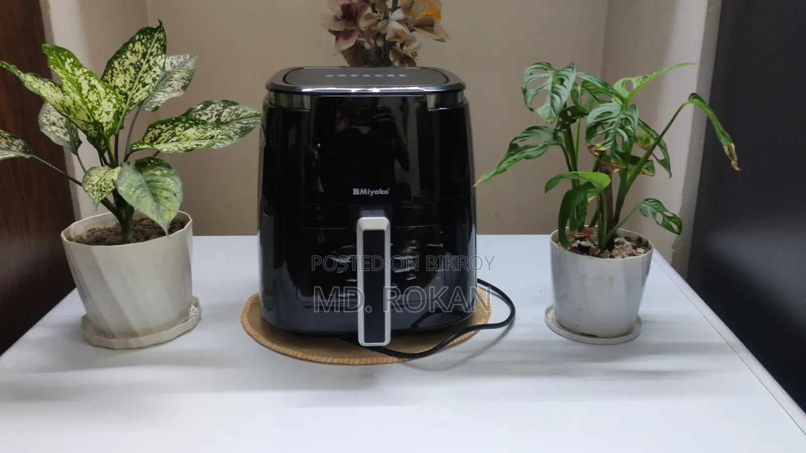 Miyako AF-6012 Digital Touch Control Panel Air Fryer