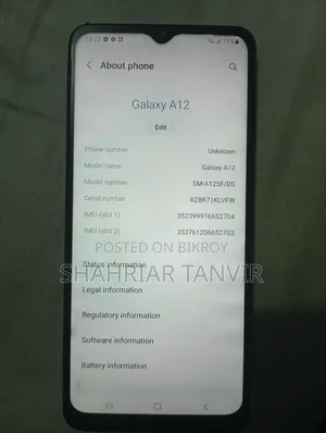 Samsung Galaxy A12 64 GB Blue