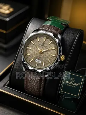 Maxlord 004 Men Watch 100% Waterproof and Active Redium