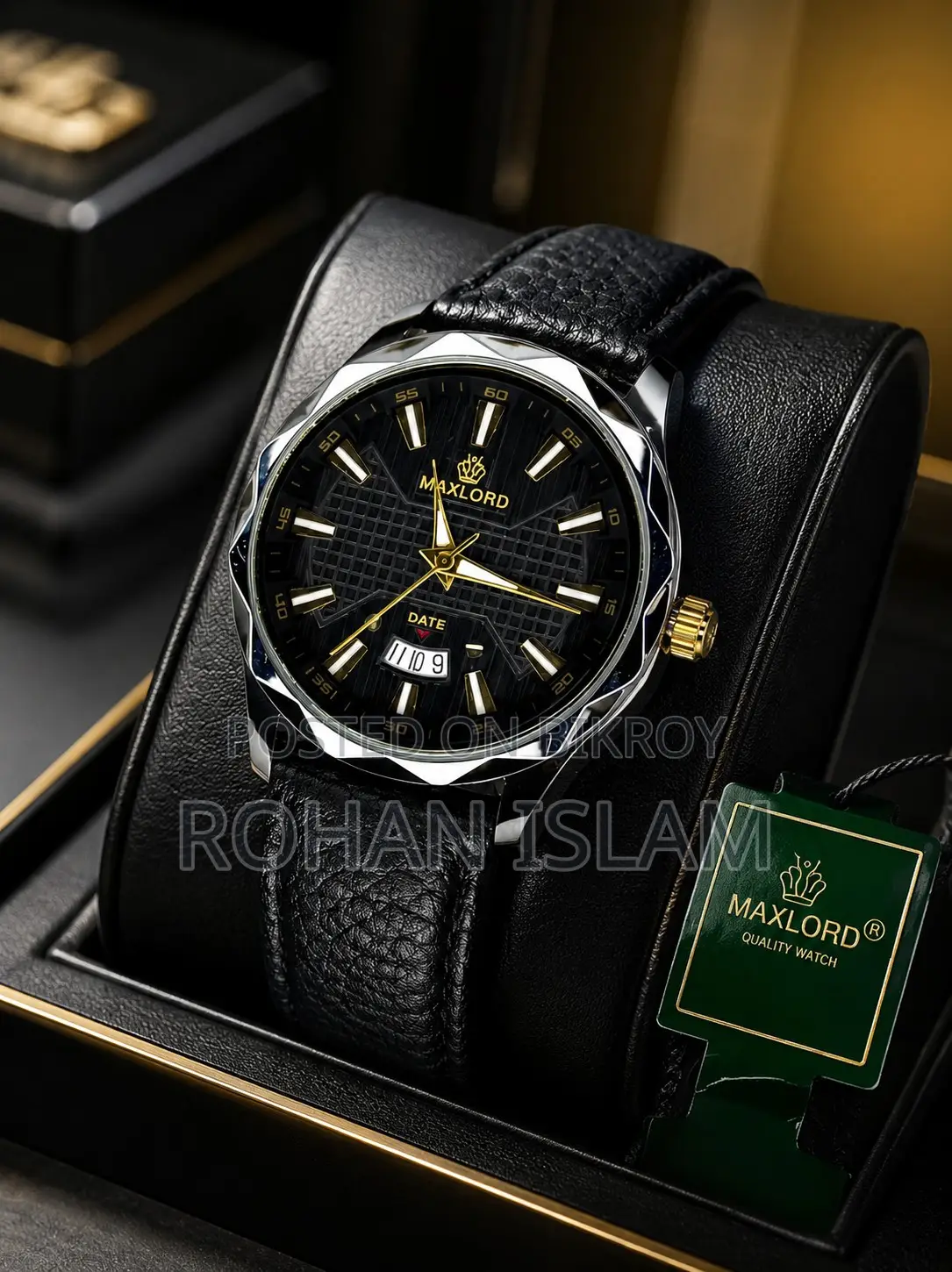 Maxlord 004 Men Watch 100% Waterproof and Active Redium