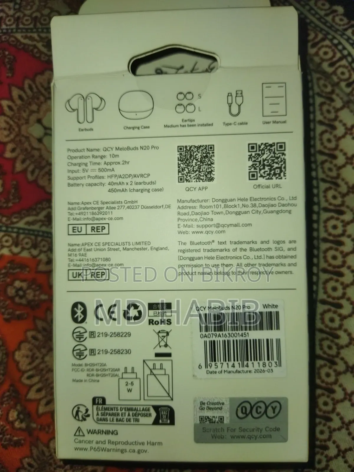 QCY Melobuds N20 Pro