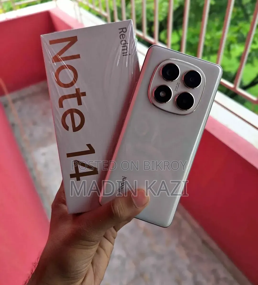 শাওমি রেডমি নোট ১৪ প্রো ১২৮ জিবি হোয়াইট