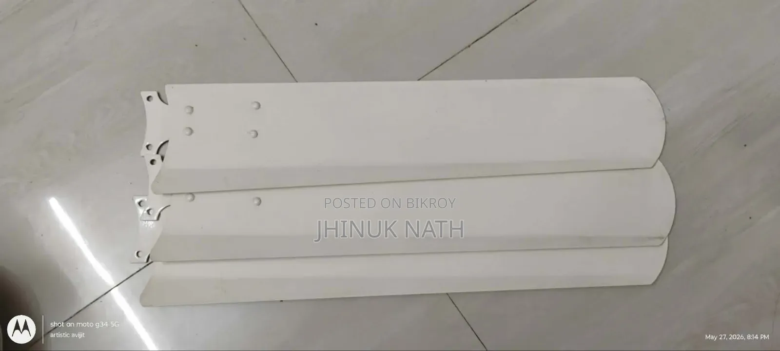 Click Ceiling Fan – ভালো কন্ডিশন, ১০০% সচল
