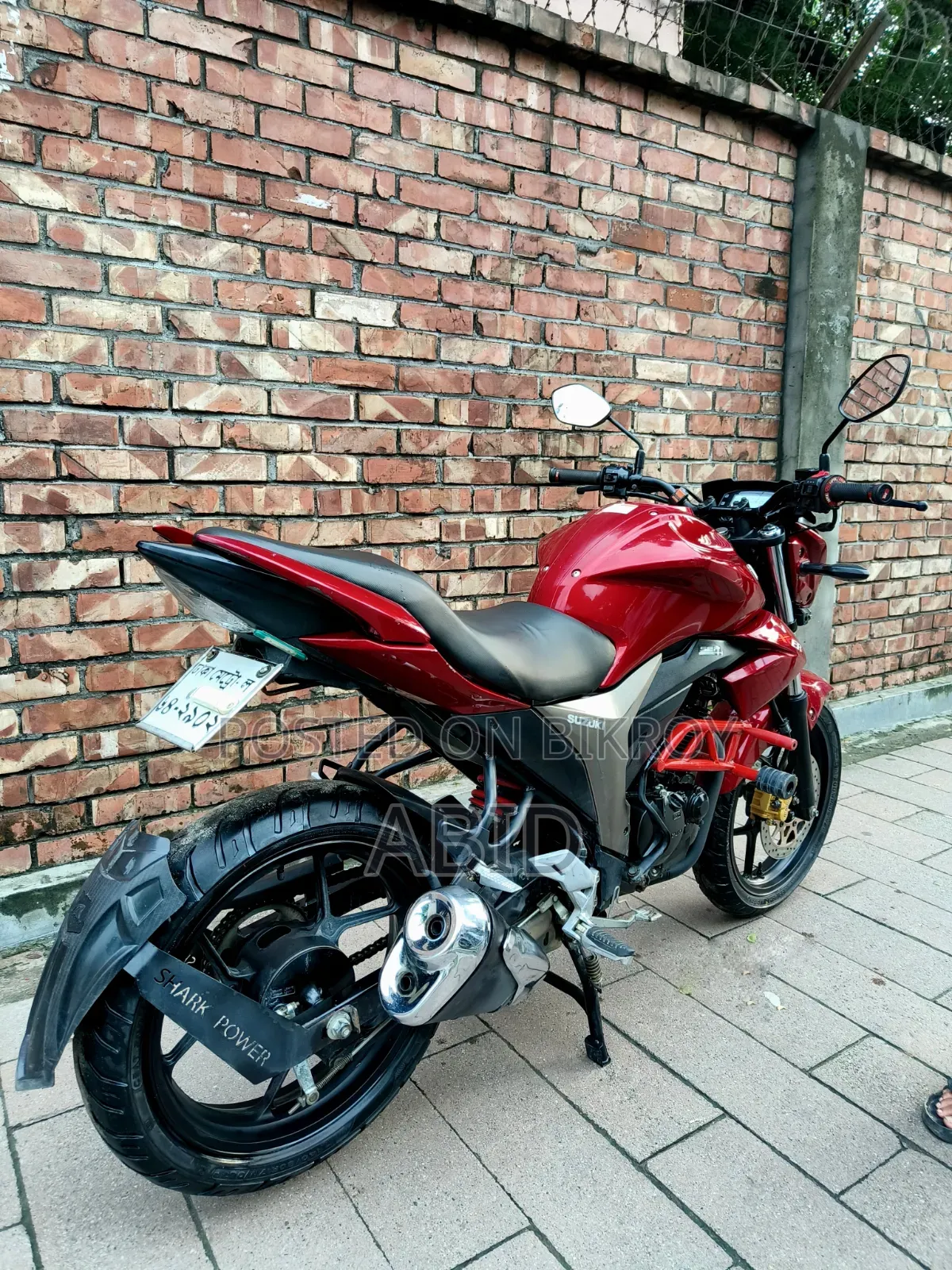 Suzuki Gixxer Monotone 2024 Red