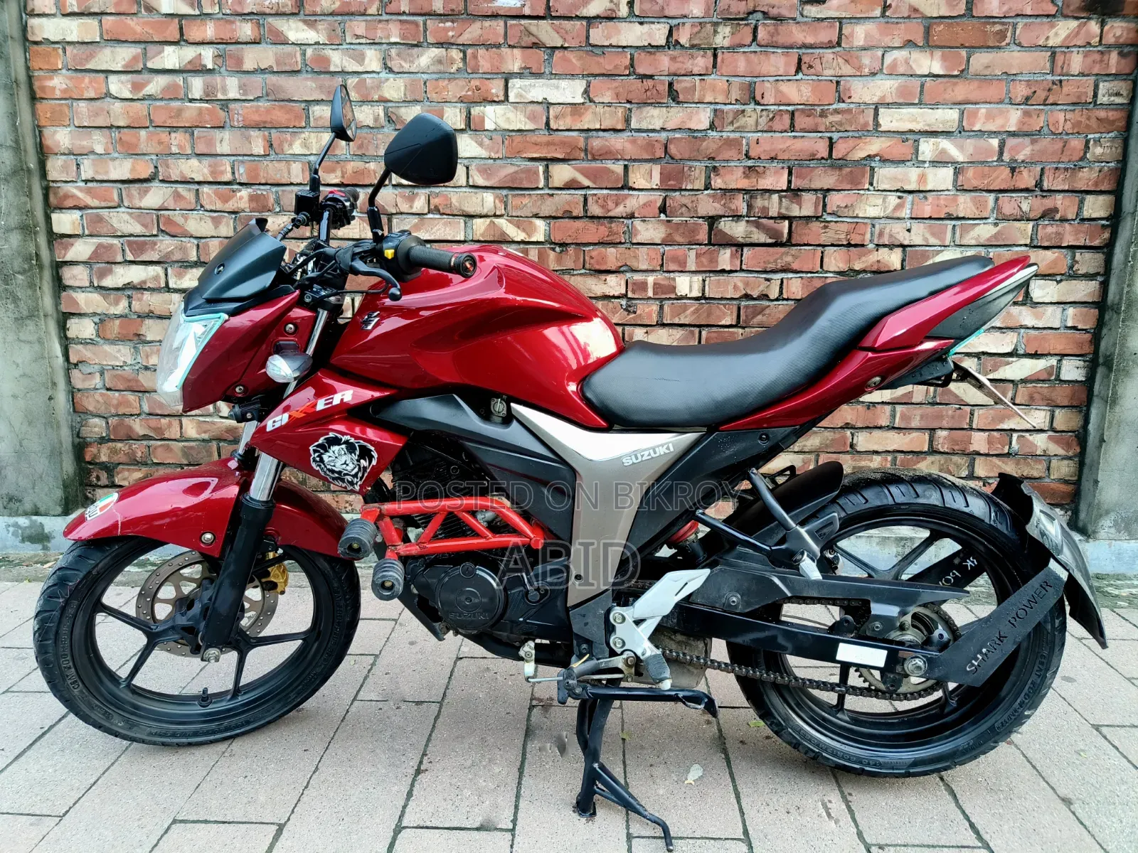 Suzuki Gixxer Monotone 2024 Red