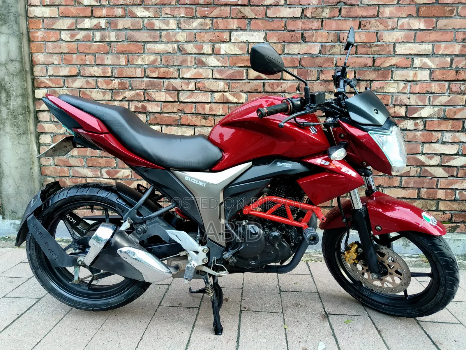 Suzuki Gixxer Monotone 2024 Red