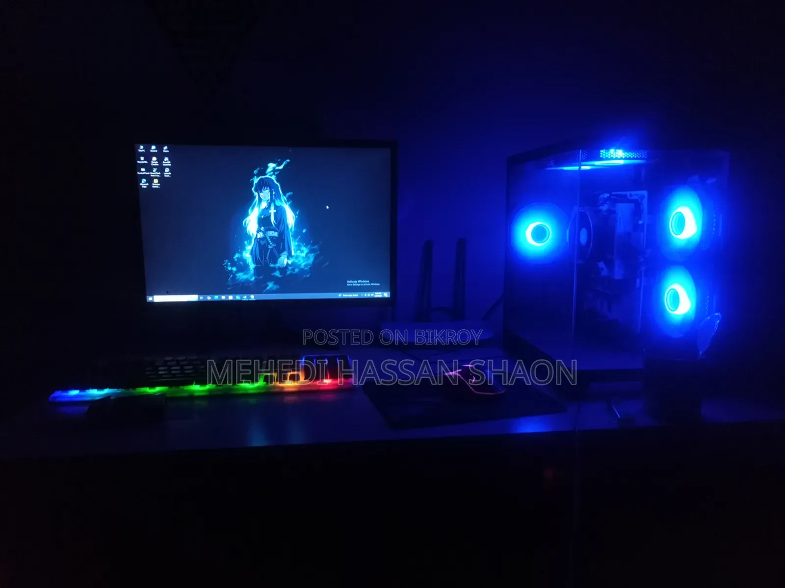 Desktop Computer 8GB AMD Ryzen 5 SSD 256GB