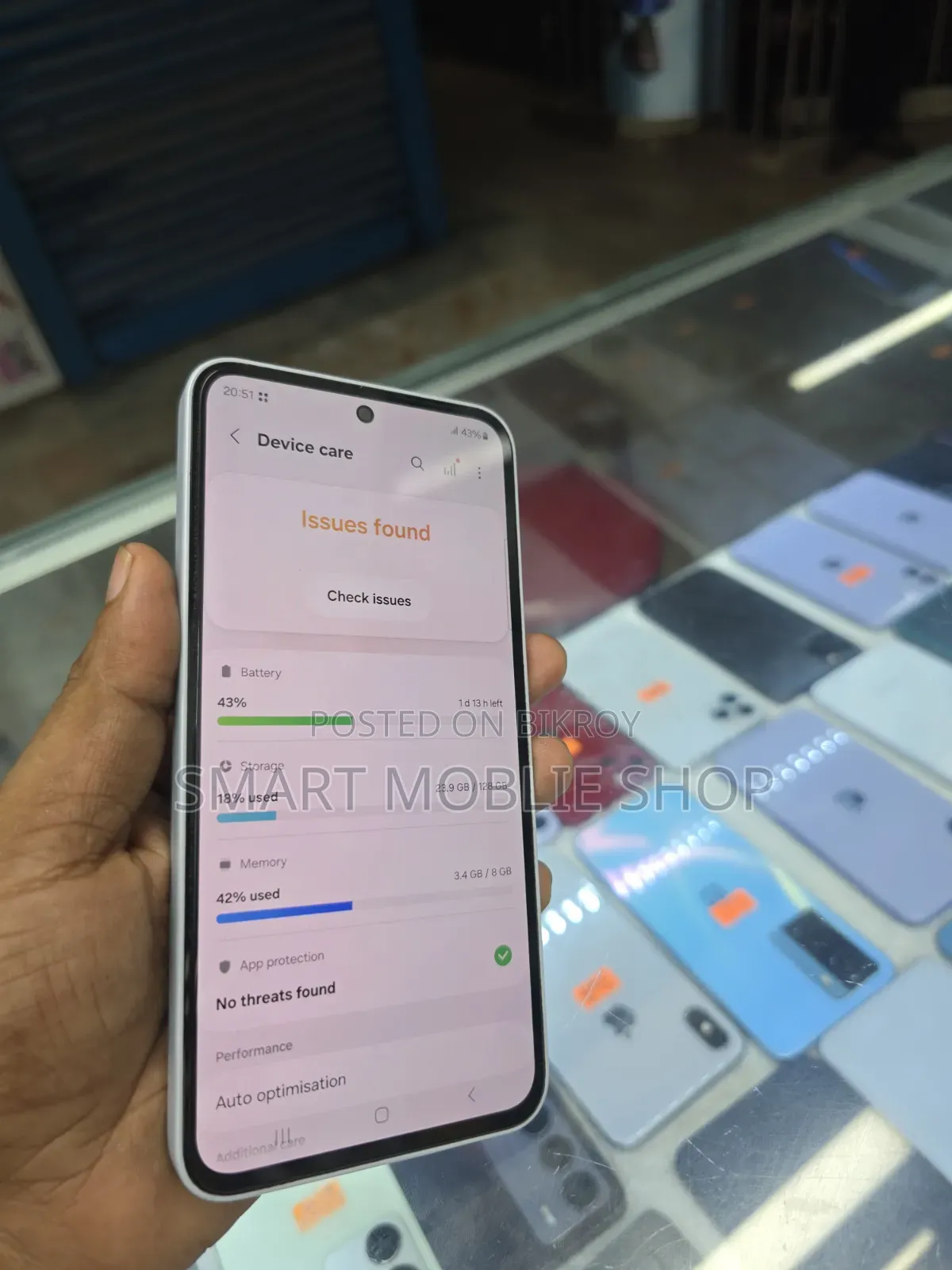 New Samsung Galaxy A35 128 GB White