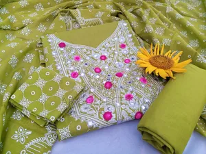 Kalamkari Three-Piece Set