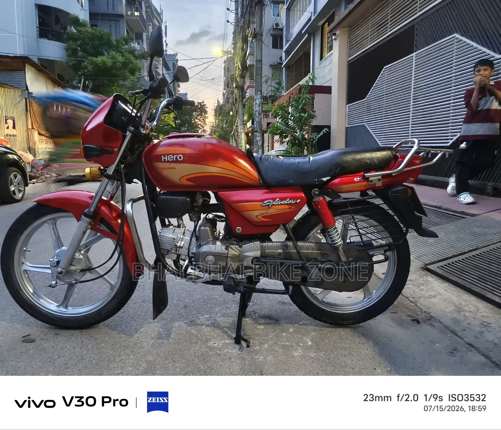 Hero Splendor Plus 2018 Red