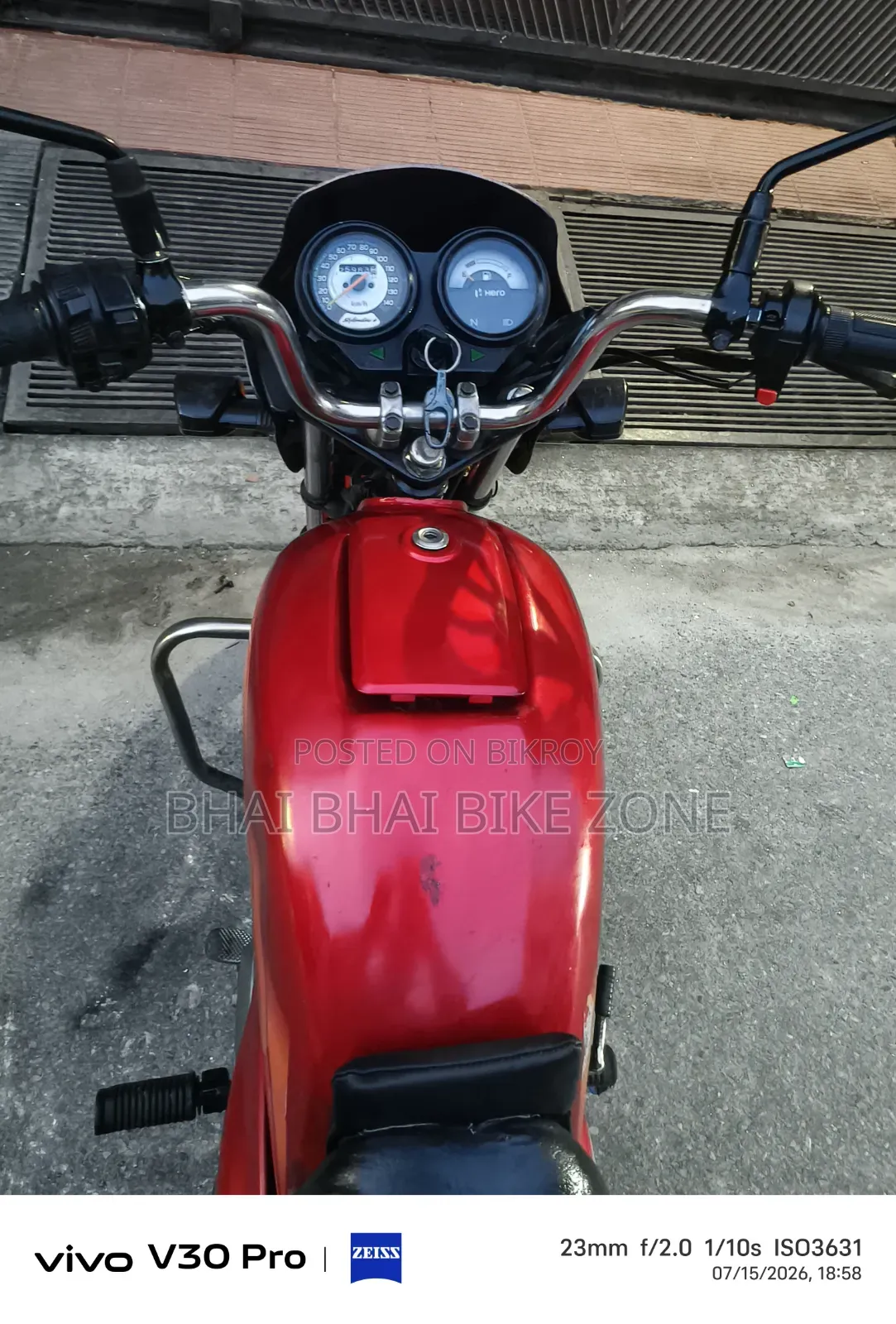 Hero Splendor Plus 2018 Red
