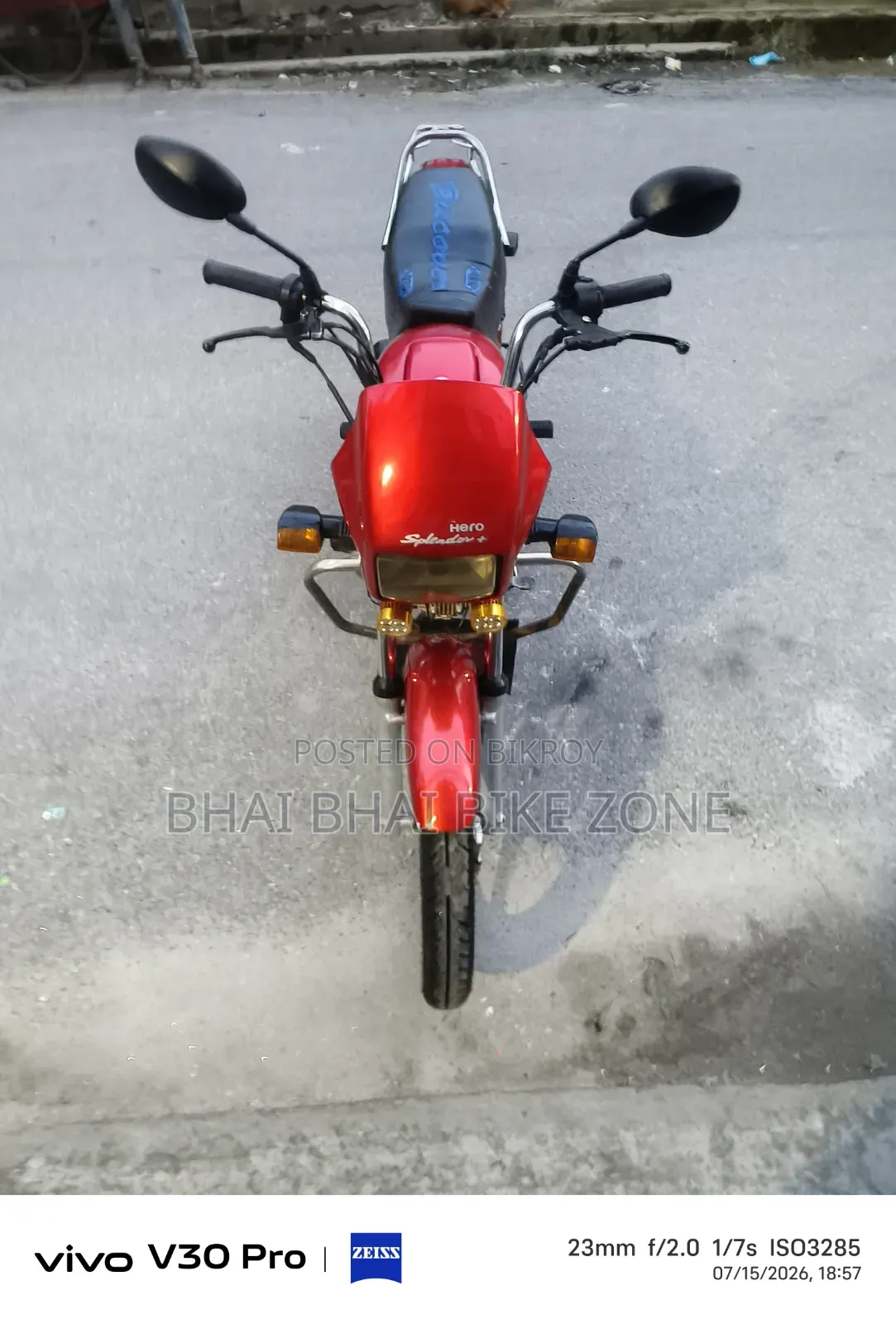 Hero Splendor Plus 2018 Red