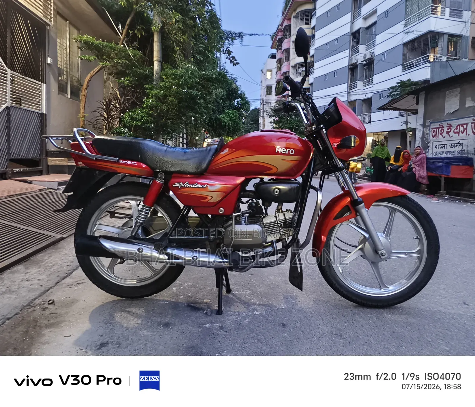Hero Splendor Plus 2018 Red