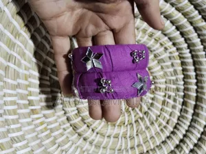 Kundan work bangles