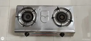Super Star Double Burner Gas Stove – Good Condition