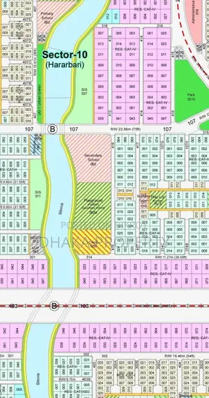 Near 300ft 5 Katha Park West at Sector-10