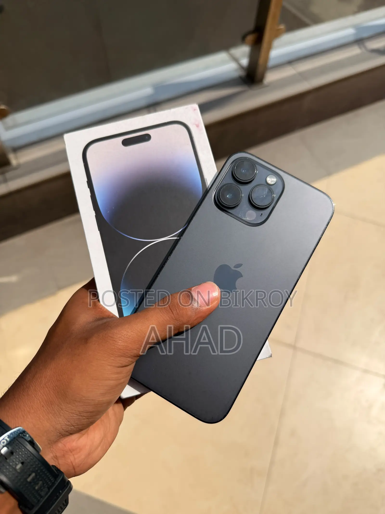 অ্যাপল আইফোন ১৪ প্রো ম্যাক্স ২৫৬ জিবি ব্ল্যাক