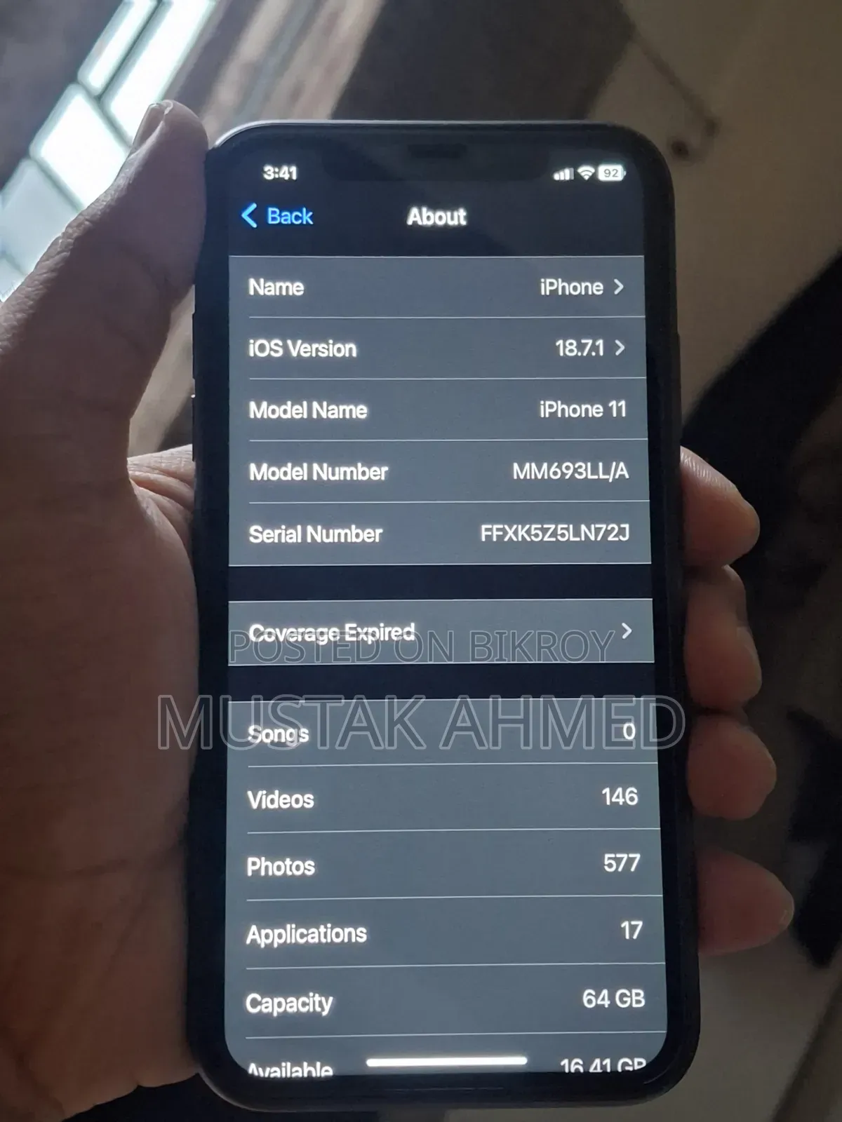 Apple iPhone 11 64 GB Black
