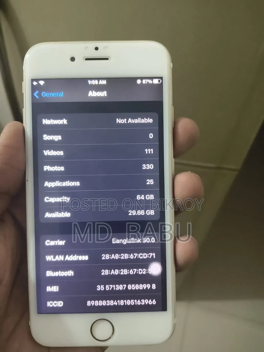 Apple iPhone 6s 64 GB Gold