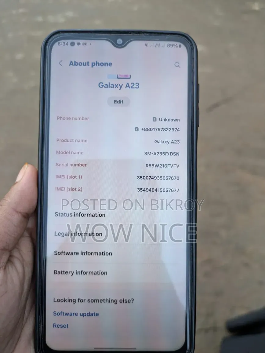 Samsung Galaxy A23 128 GB Blue