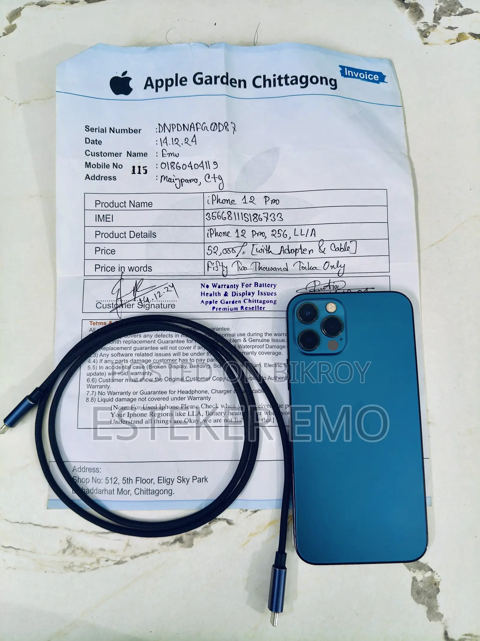Apple iPhone 12 Pro 256 GB Blue