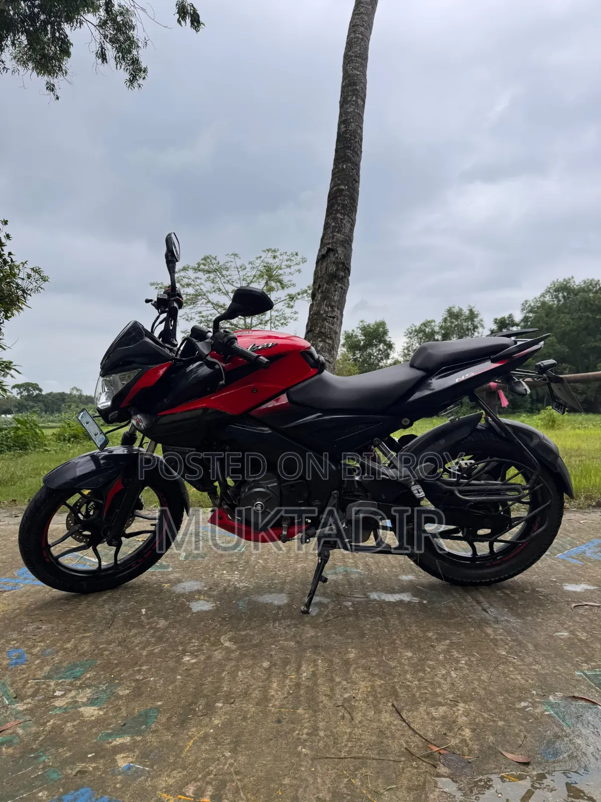 বাজাজ পালসার এনএস ১৬০ ২০১৯ রেড