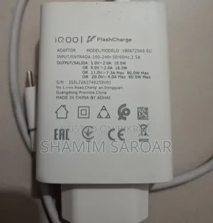 Vivo Fast Charger 80W