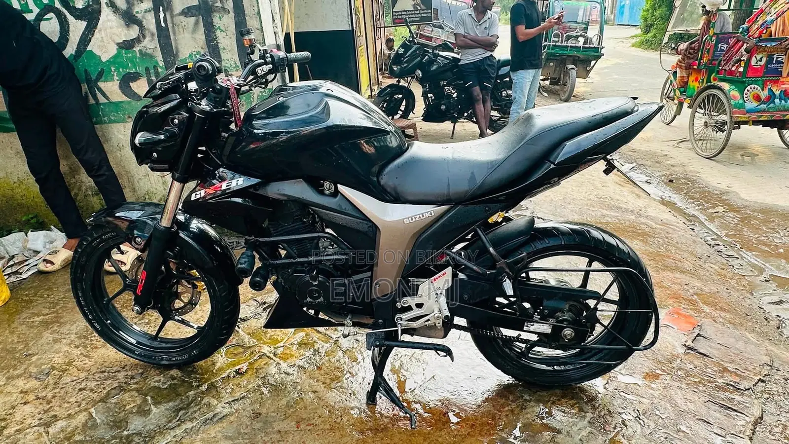 Suzuki Gixxer Monotone 2023 Black
