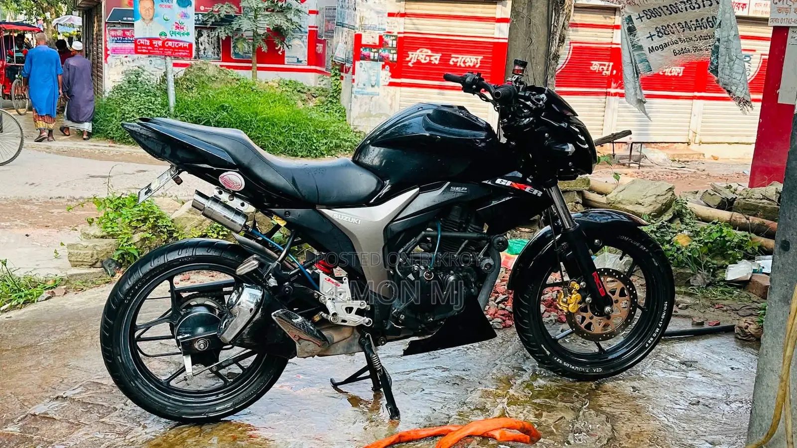 Suzuki Gixxer Monotone 2023 Black