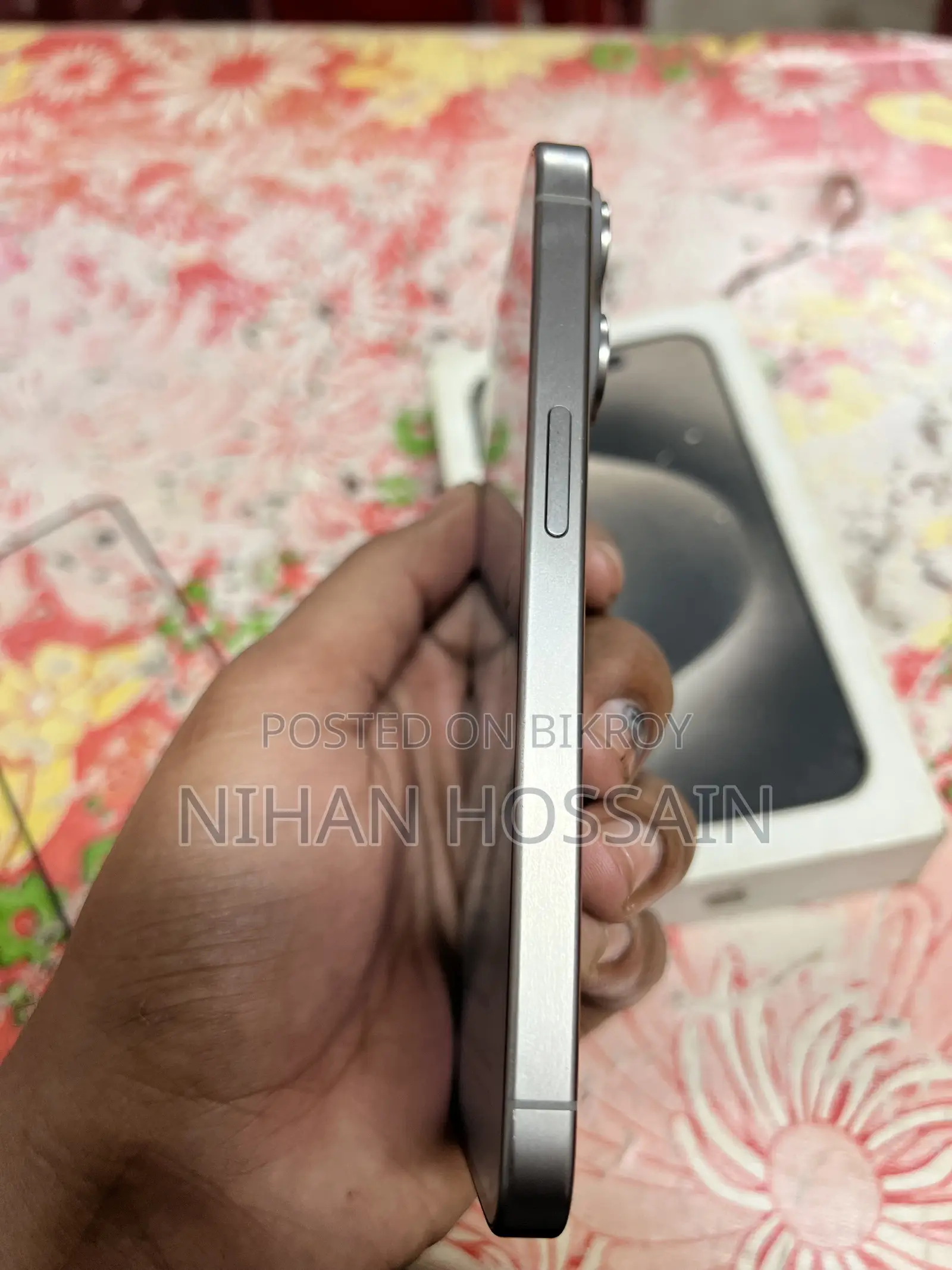 নতুন অ্যাপল আইফোন ১৫ প্রো ১২৮ জিবি গ্রে