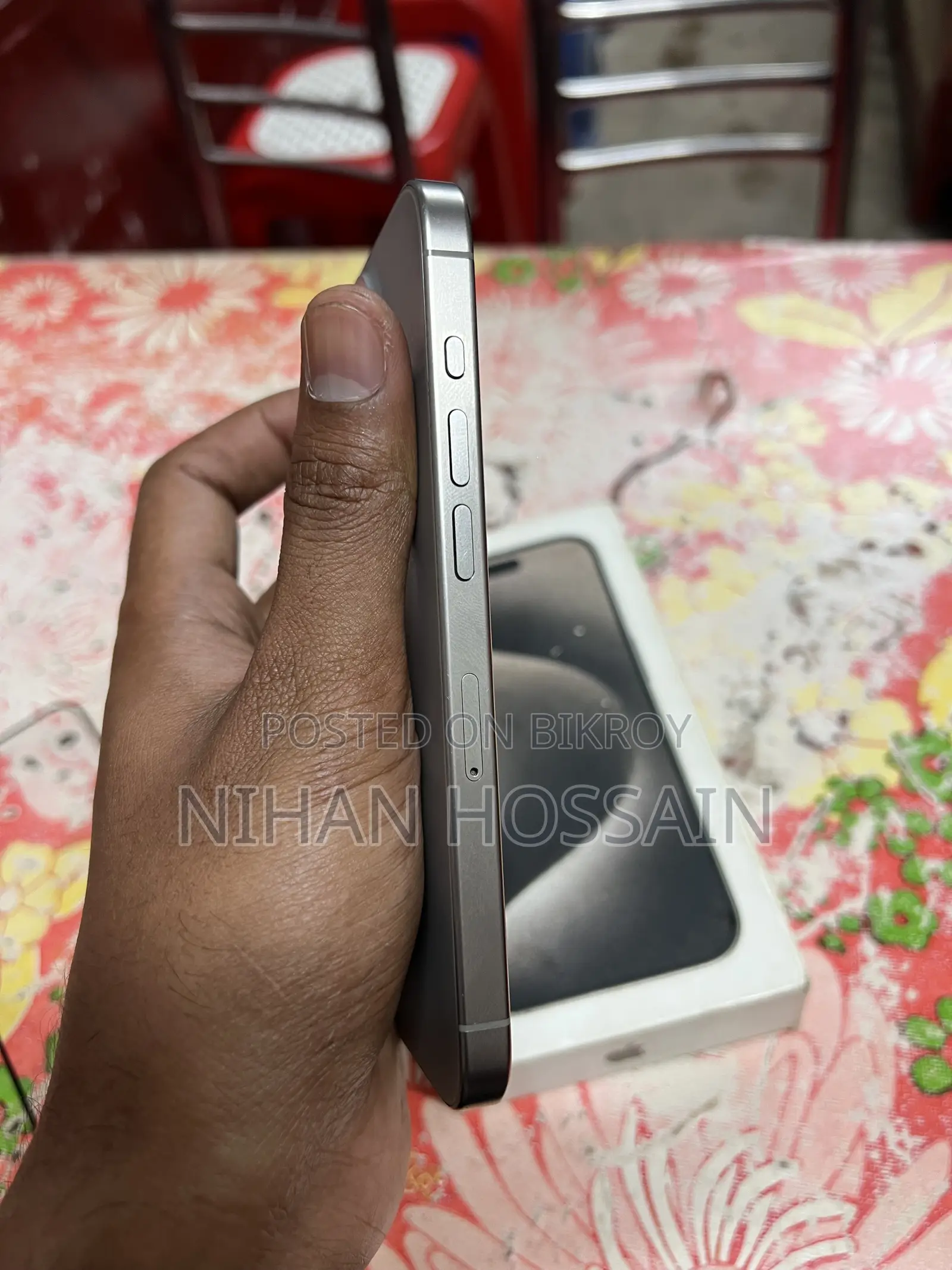 নতুন অ্যাপল আইফোন ১৫ প্রো ১২৮ জিবি গ্রে