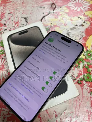 নতুন অ্যাপল আইফোন ১৫ প্রো ১২৮ জিবি গ্রে