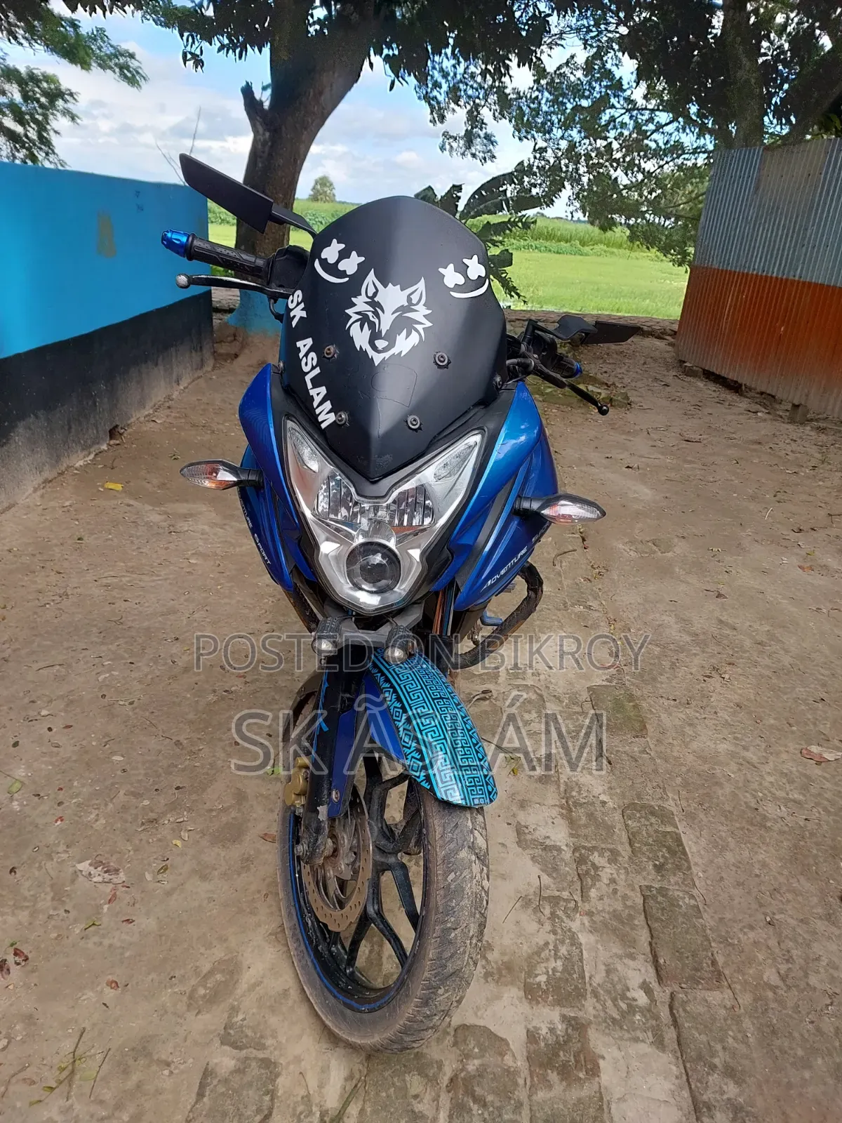 Bajaj 2017 Blue
