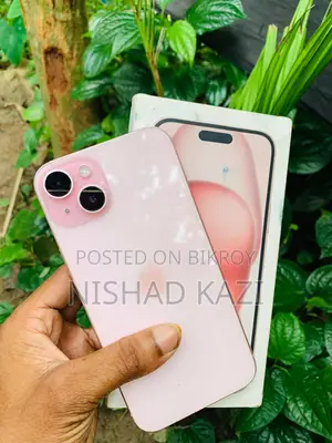 নতুন Apple iPhone 15 Plus 256 GB গোলাপি