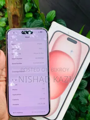 New Apple iPhone 15 Plus 256 GB Pink
