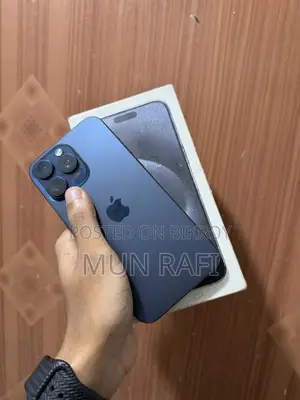 অ্যাপল আইফোন ১৫ প্রো ম্যাক্স ২৫৬ জিবি ব্লু