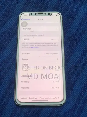 Apple iPhone X 64 GB White