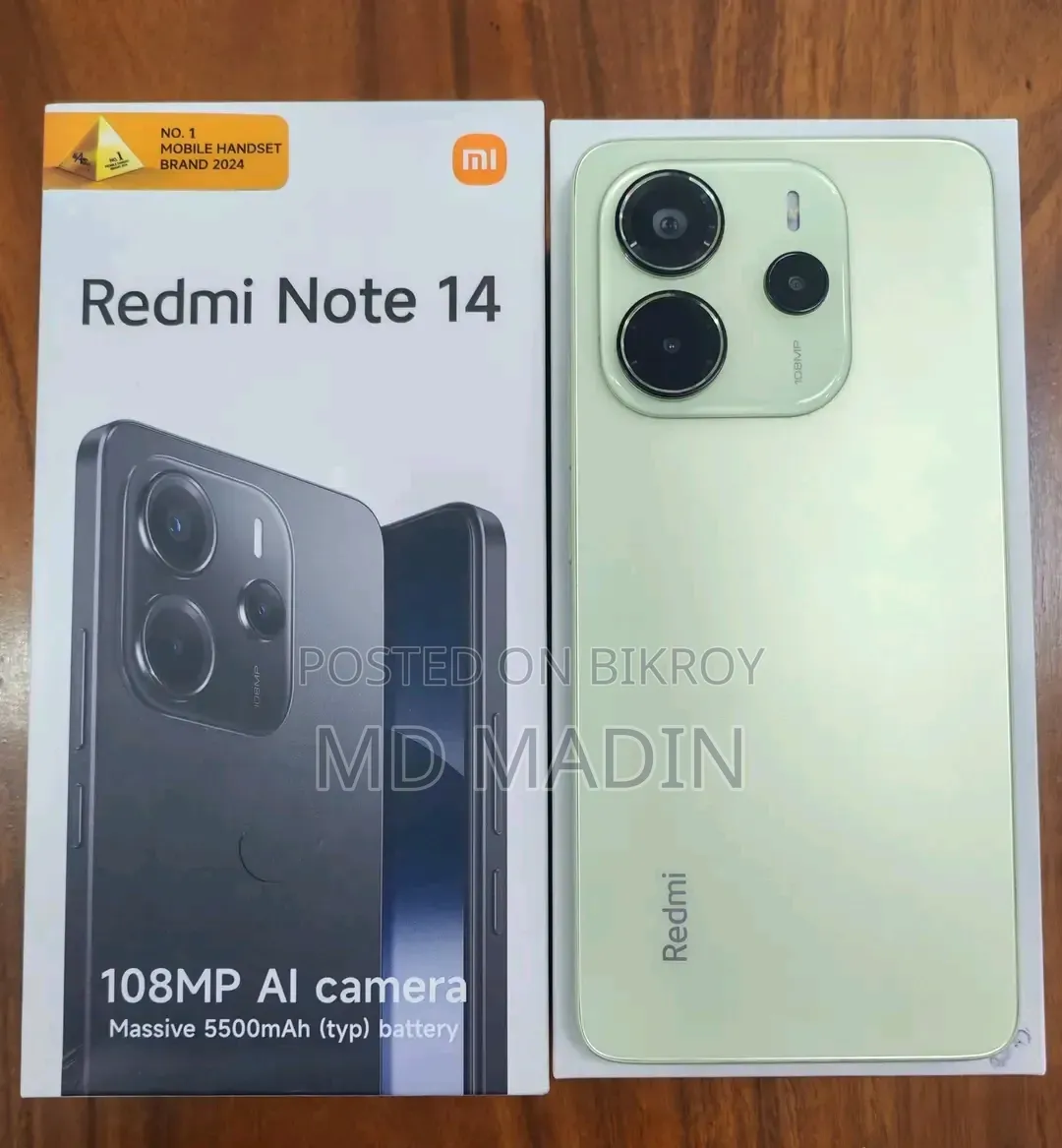 Xiaomi Redmi Note 14 4G 256 GB Green