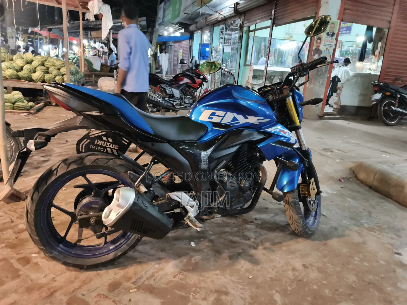সুজুকি জিক্সার মনোটোন ২০১৮ ব্লু